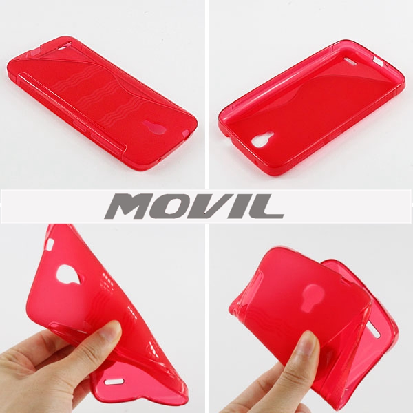 NP-2033 Transparente tpu funda para Alcatel OT5042X-0